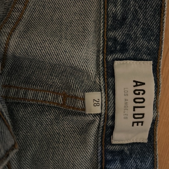 Agolde 90's Jeans mid rise boyfriend fit size 28 - Picture 2 of 2
